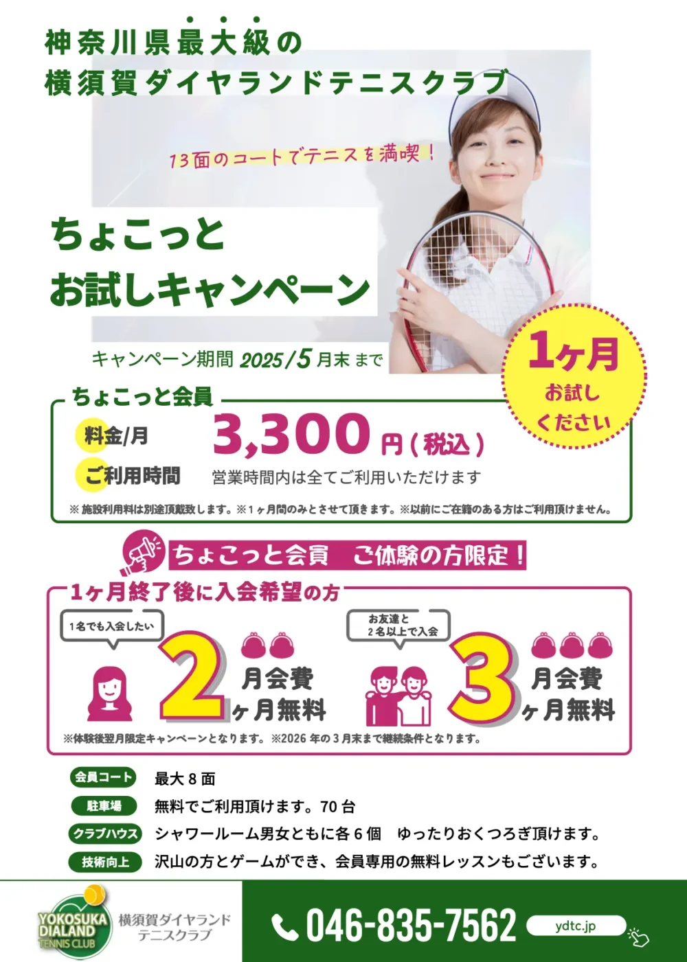 ちょこっとお試しキャンペーン